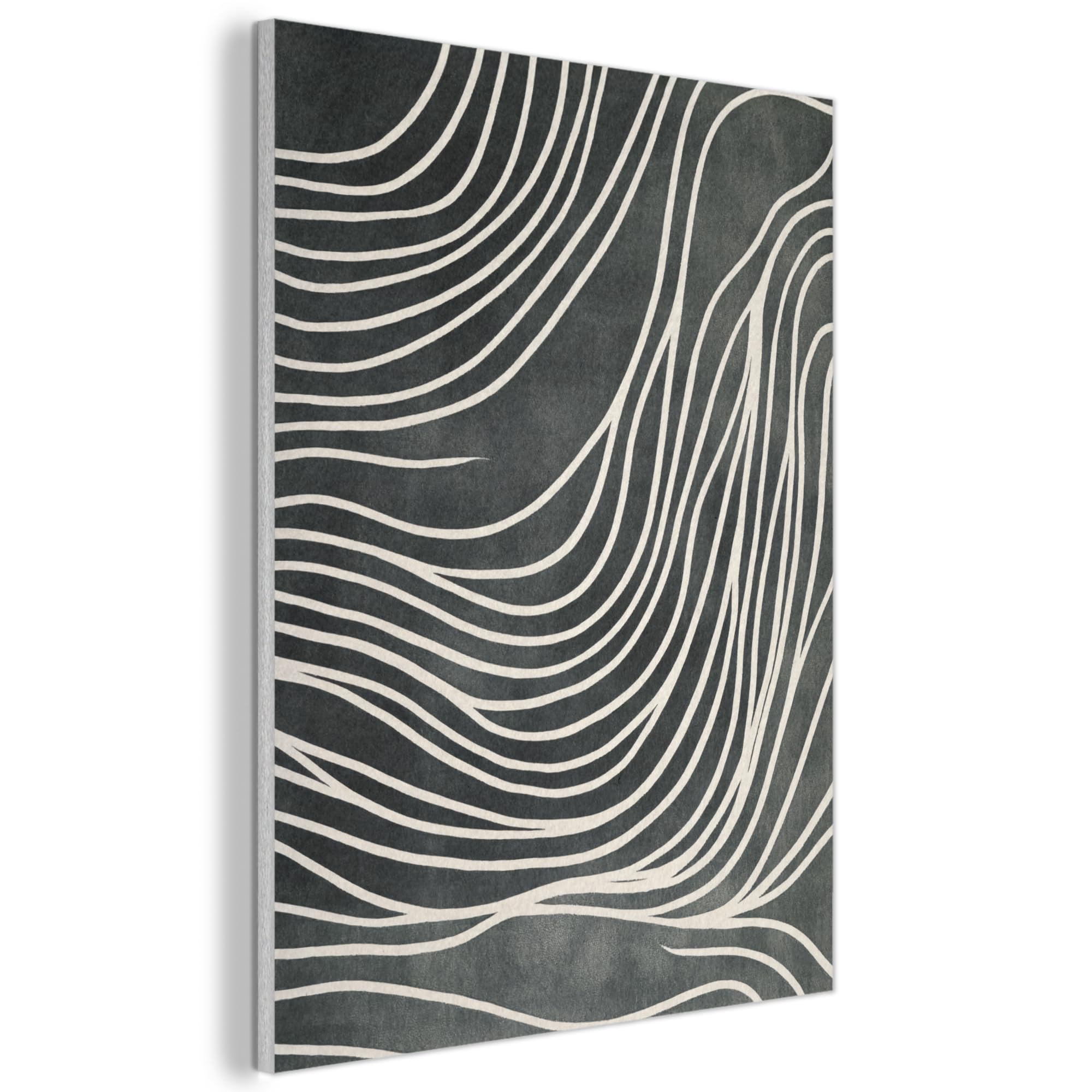 MuchoWow© Felt Panel 30x40 cm Framed Design Print Accent Interior Wallart Decoration Wall Art