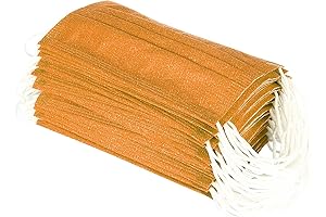 50-Pieces Women's Denim Face Mask - Disposable, Breathable Comfort