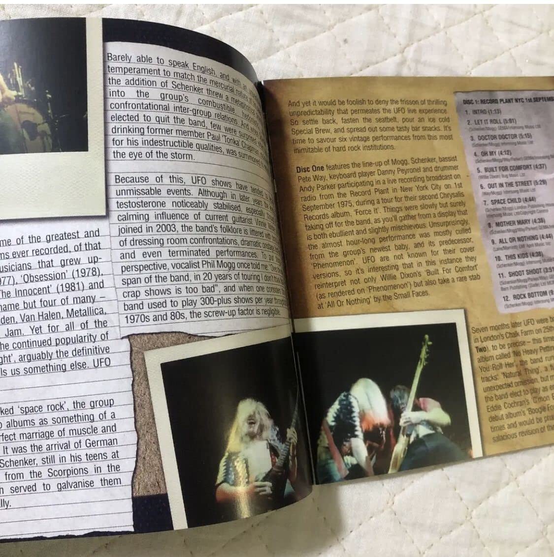 UFO OFFICIAL BOOTLEG BOX SET 1975-1982輸入 UFO Official Bootleg Box Set 1975-1982