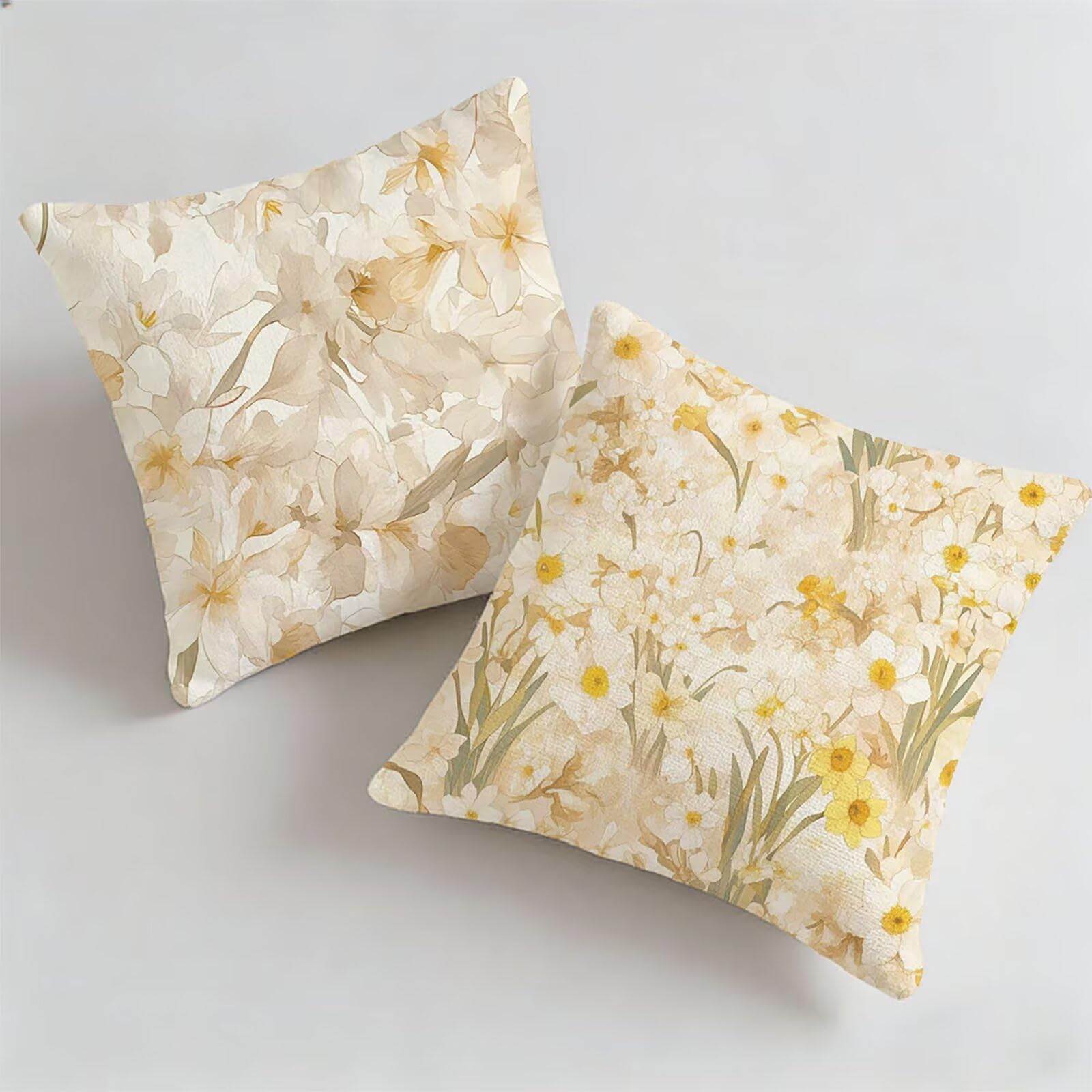 Housse de coussin extérieur imperméable : embellissez votre salon de jardin avec le motif fleur