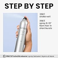Vista 4 de Kenra Professional 25 espray para dar volumen al cabello, aerosol superfijador de acabado y peinado Sin copos y de secado rápido Resistencia al
