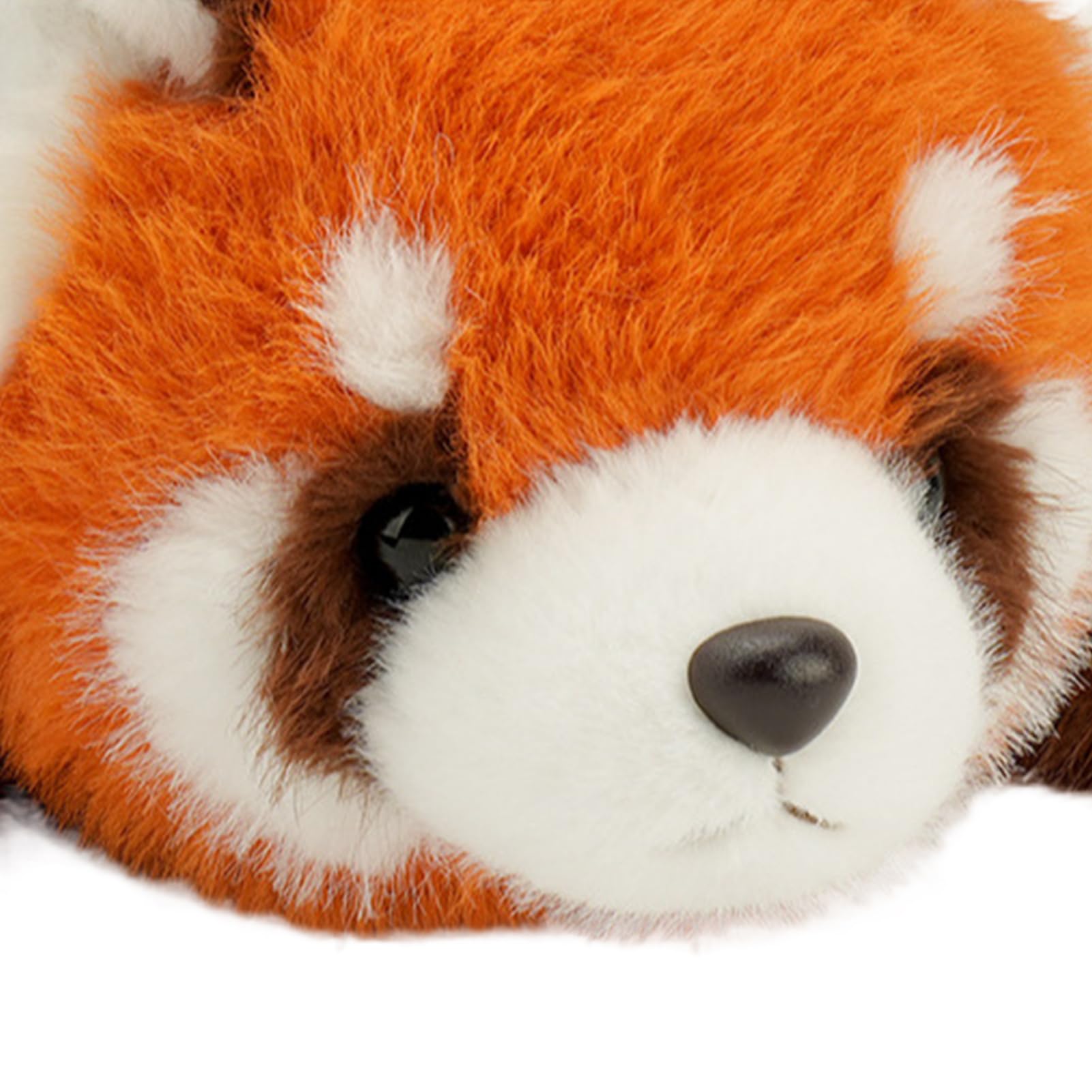 Pluszowa Panda Czerwona Słodka Pluszowa Maskotka | Przytulana Lalka Panda Czerwona Dla Dzieci Dorosłych Sofa Salon Sypialnia Samochód Biuro Pokój Dziecięcy Dom Urodziny Boże