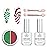 Beetles Christmas Gel Top Coat for Chrome Nail Powder, 15ml Chrome Top Coat,15ml Matte Top Coat with Red Green Mirror Chrome Powder Shiny Gloss No Wipe Long Lasting Soak Off Nail Lamp for Nails Art