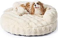 Vista 32 de EHEYCIGA Cama para perro de tamaño mediano, sofá esponjoso para perros pequeños con funda extraíble lavable, sofá para mascotas, impermeable y Gris