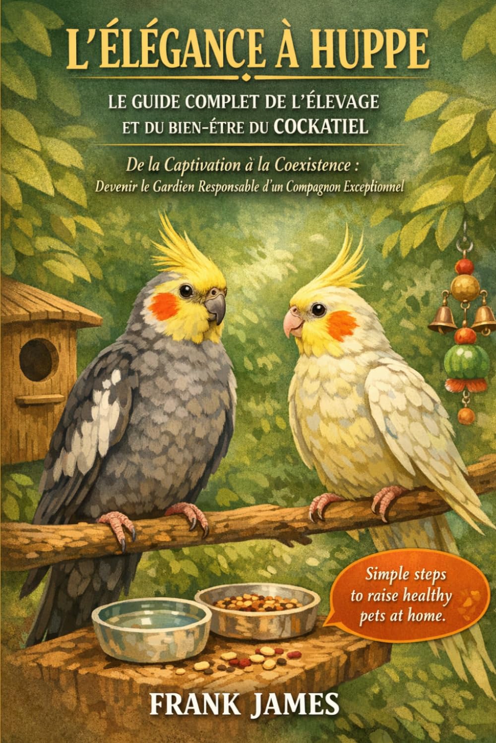 L’ÉLÉGANCE À HUPPE : LE GUIDE COMPLET DE L’ÉLEVAGE ET DU BIEN-ÊTRE DU COCKATIEL: De la Captivation à la Coexistence : Devenir le Gardien Responsable d'un Compagnon Exceptionnel