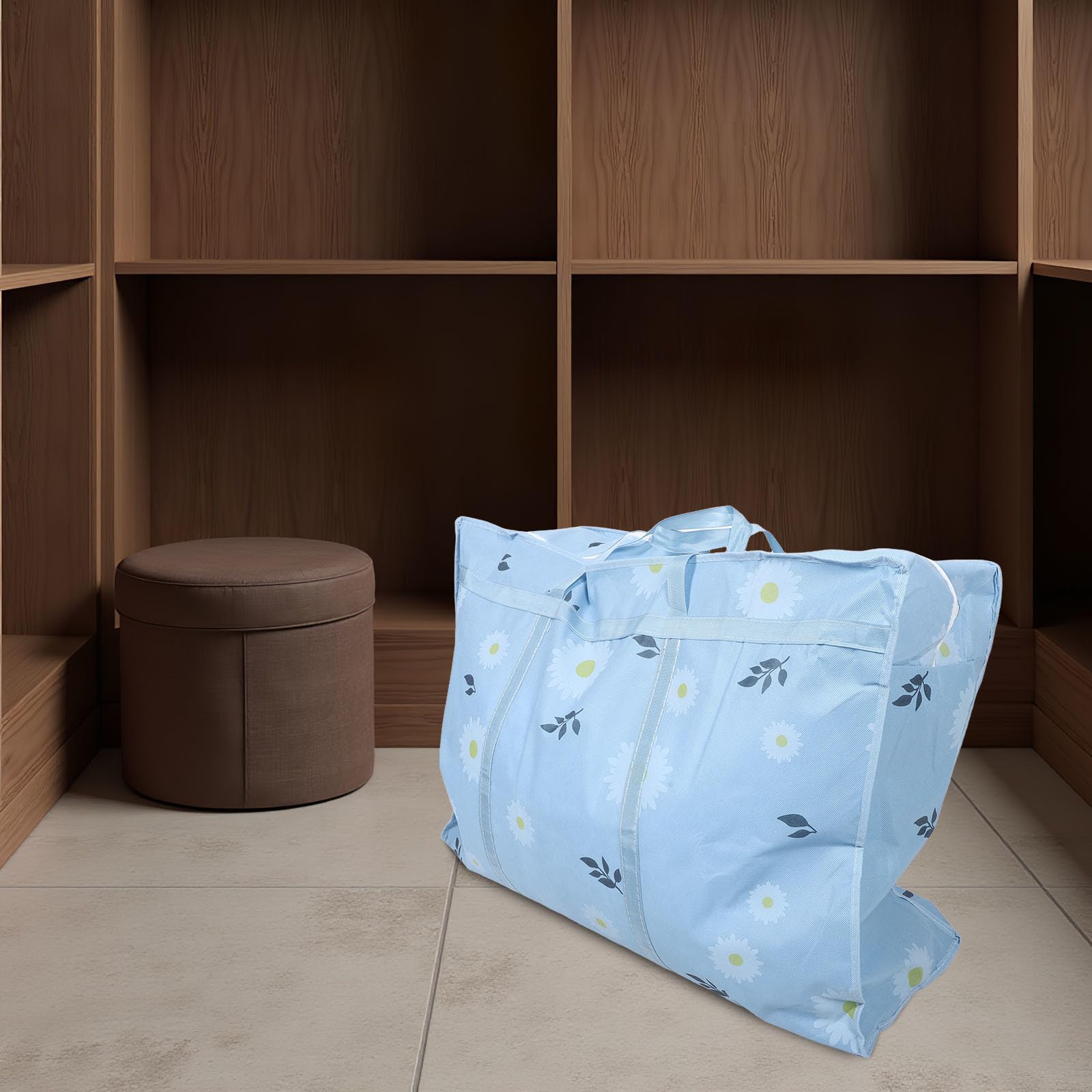 OUNONA 3 Bolsas de Embalaje para mudanzas con Cremallera y Asas reforzadas