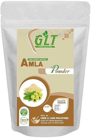 G.L.T. Amla Powder 100% Pure & Natural (100 gm)