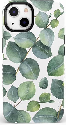 Vista 304 de Casely Funda para iPhone 13 Compatible con MagSafe Color Splash de medianoche Funda retro abstracta Color de medianoche Splash Abstracto