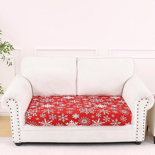 Miniatura 124 de Smiry Fundas de cojín de sofá con estampado, fundas de sofá elásticas y suaves para sofá, funda de sofá antideslizante lavable protector de muebles