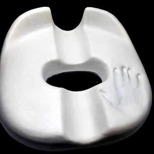 Miniatura 6 de Antallcky Cojín de asiento de coxis de espuma viscoelástica para próstata, ciática, suelo pélvico, úlceras por presión, embarazo, cirugía perineal,