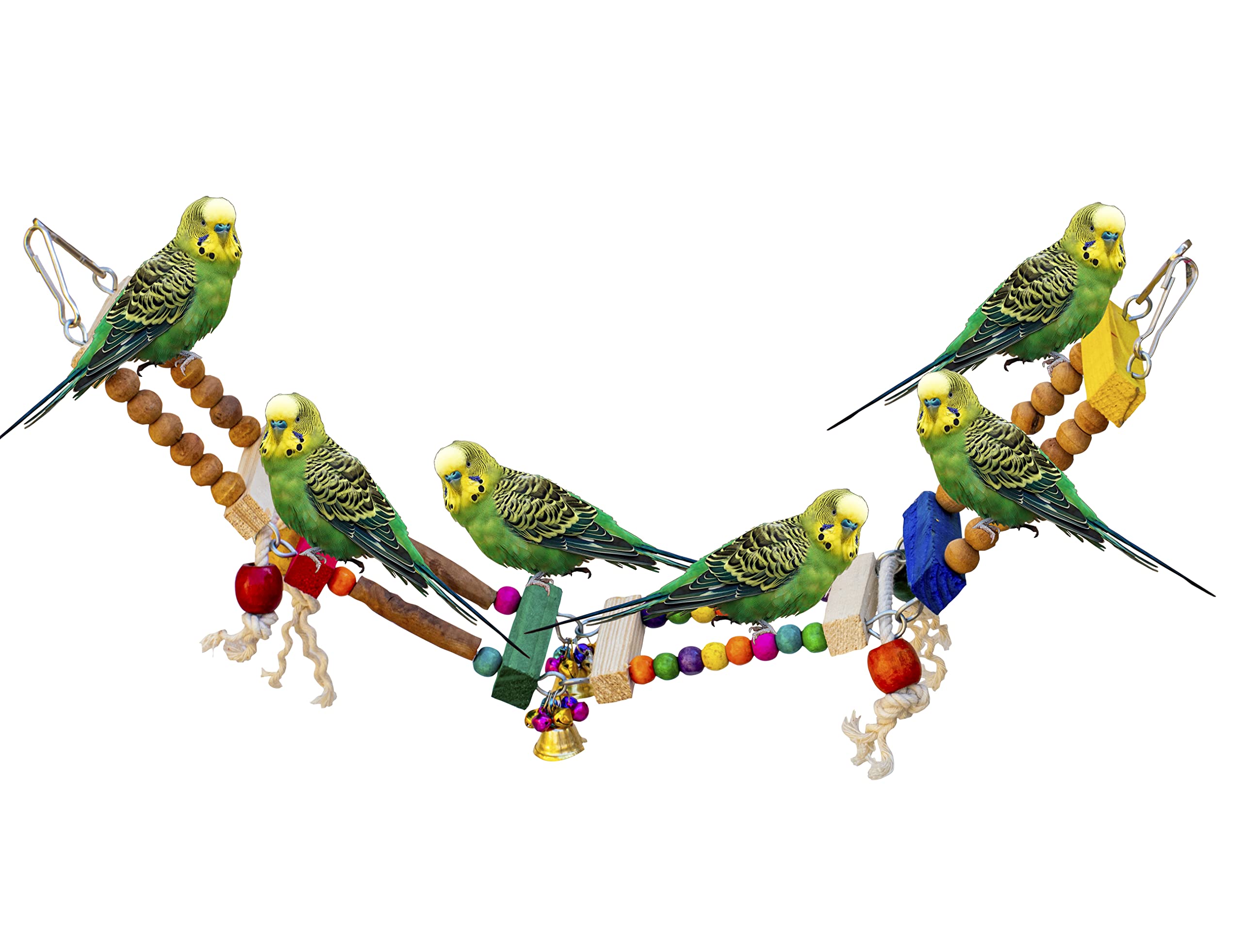 GREENBIRDS Toys Abstract Wooden Bird Ladder Perch Swing Colorful Natural Wooden Cage Accessory for Bird Parrots, Cockatiel, Lovebird, Budgerigar, Finches Birds (B0BR1FR7R8) Amazon Price History, Amazon Price Tracker