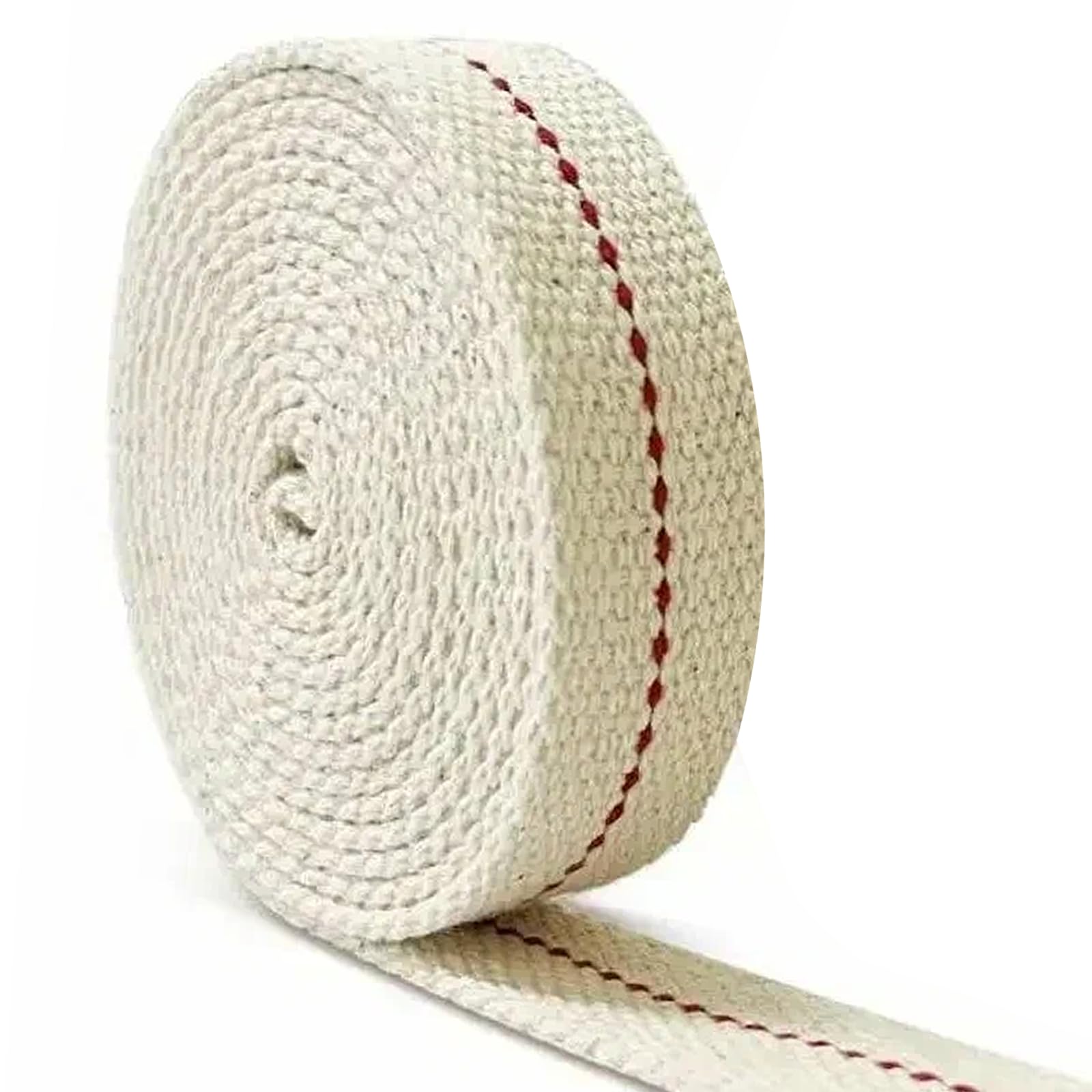 Cotton Flat Wick for Kerosene Lamps & Oil Burners 2m x 2.5cm