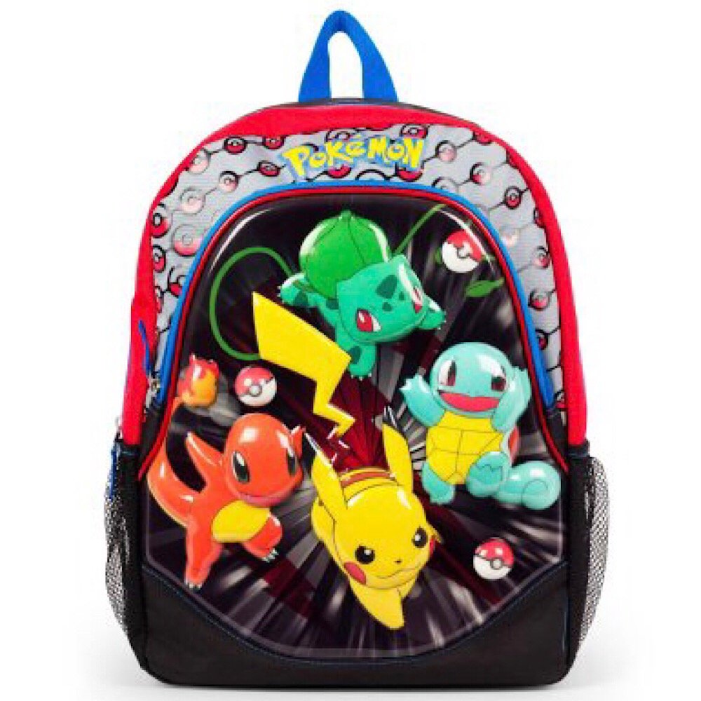 Pokemon Molded Backpack Full Size 16"