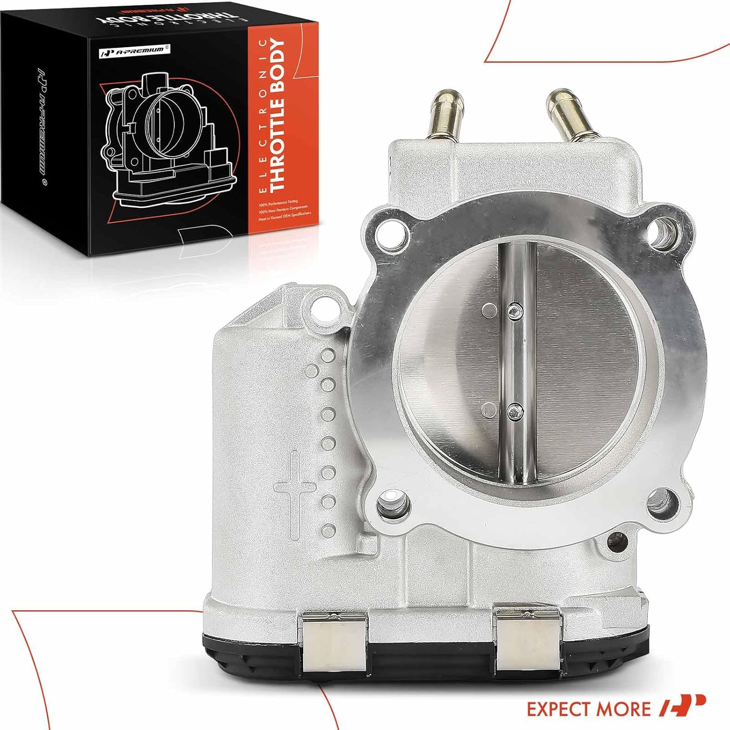 A-Premium Electronic Throttle Body Compatible with Hyundai Sonata 2015-2019, Santa Fe 2019-2020, Santa Fe Sport 2017-2018 & Kia Optima 2016-2019, Sorento 2016-2018, Sportage 2016-2022, 2.0L