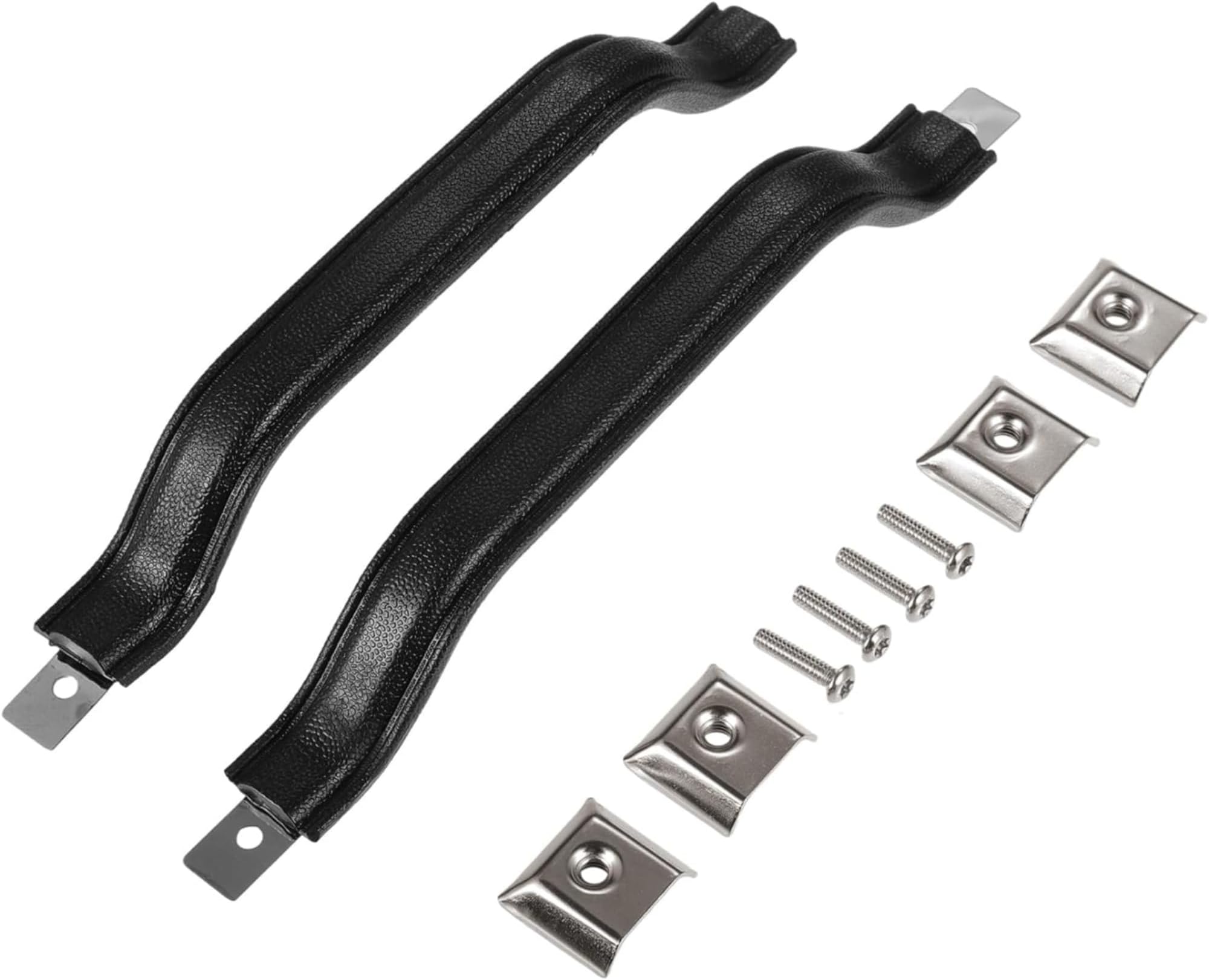 1pair Interior Door Handle Pull Strap 55009801K Black Compatible with Jeep YJ Wrangler 1987-1995