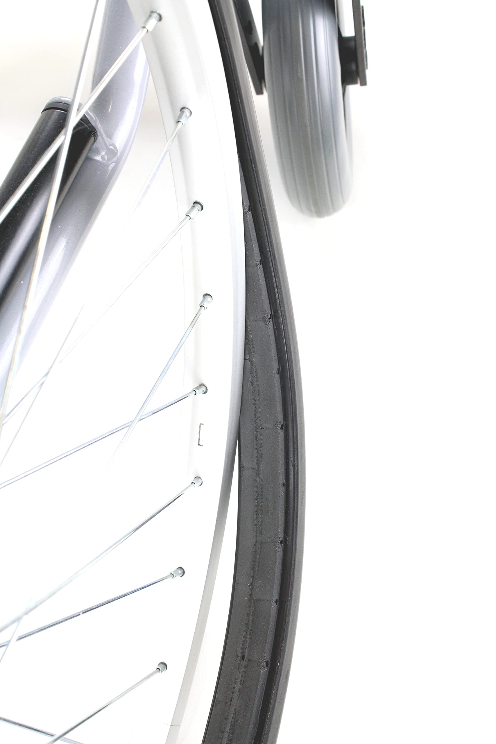 Gomme Piene Per Bici Pneumatici Per Sedia A Rotelle In Gomma Piena - Antiforatura, Senza Aria, Disponibili In Varie Misure! Pneumatici Sedia Rotelle Senza Aria