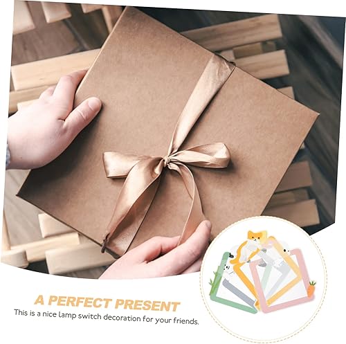 Miniatura 3 de Pegatinas de pared que brillan en la oscuridad, 8 unidades, pegatinas luminosas, pegamento acrílico, decoración de luz de dibujos animados para el