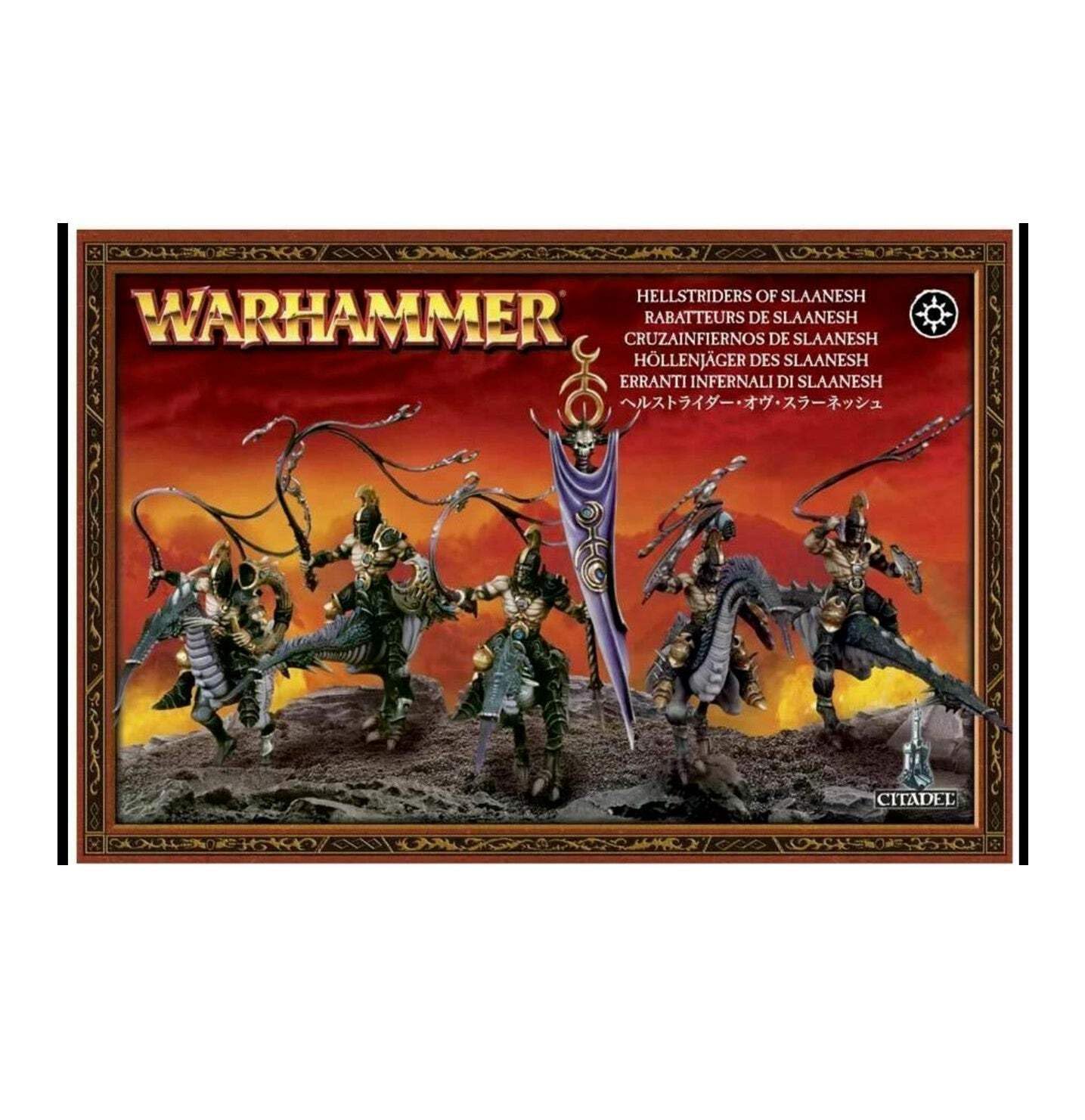 Games Workshop Warhammer Warriors of Chaos Hellstriders of Slaanesh