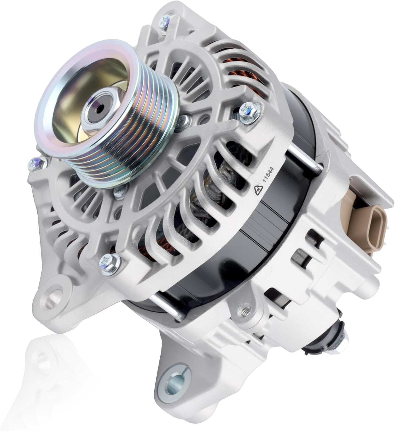 11544 Car Alternators Fit for Nissan NV2500 NV3500 2018-2021, Armada 2017-2021, for Infiniti QX56 2011-2013, QX80 2014-2021 V8 5.6L Alternator Automotive Replacement Alternator 231001LA1A