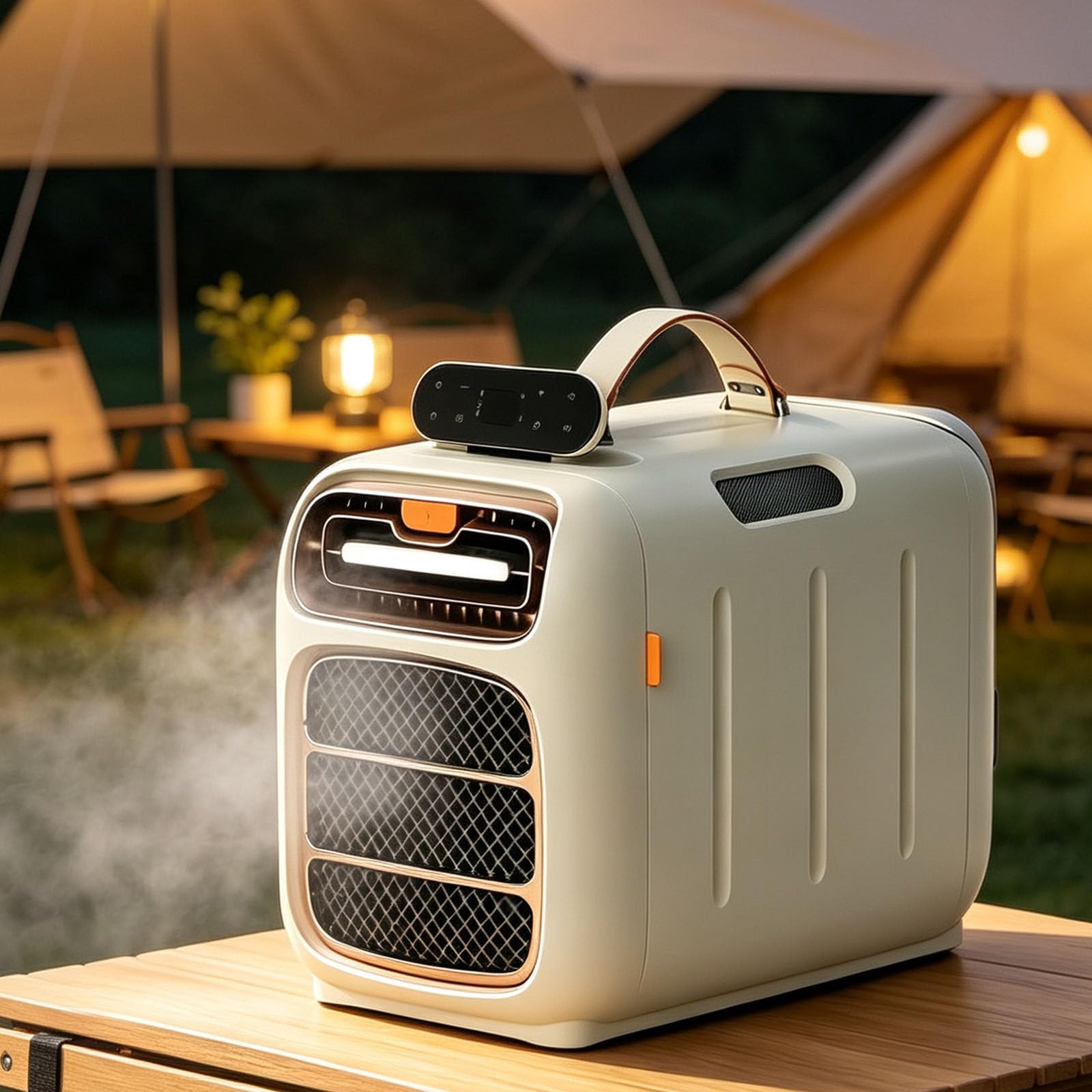 Camping Ac Unit For Tent, Portable Camping Air Conditioner ColdWarm