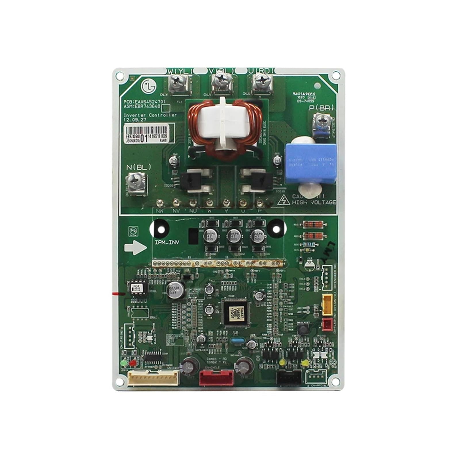 Accessory Inverter Pcb Assembly EBR74364801 EAX64524701 ，Compatible For LG ，Outdoor Unit Mainboard BRUV200LTS4 ARUN200LTS4 Hvac Parts