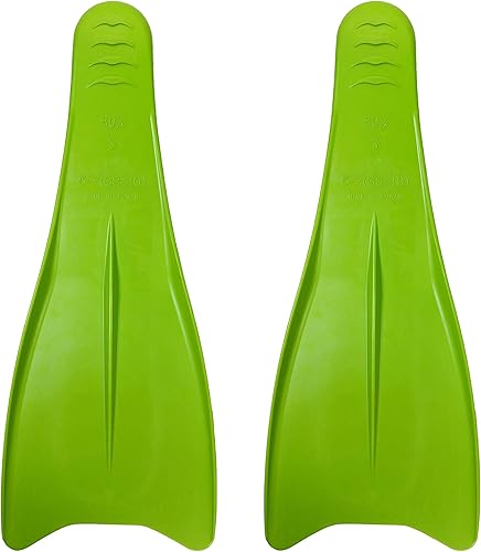 Miniatura 3 de Flow - Aletas largas de goma prémium para natación y entrenamiento de regazo, tallas juveniles para niños, hombres jóvenes y mujeres