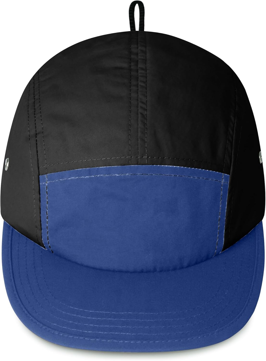 Clakllie Quick Dry 5 Panel Running Hat for Men Flat Brim Baseball Cap Adjustable Trucker Hats Lightweight Outdoor Camping Hat - Image 6