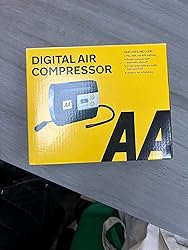 AA 12V Digital Tyre Inflator AA5502 – For Cars Other Vehicles Inflatables Bicycles - Shows PSI BAR KPA 0-120 PSI – Includes Adaptors, Black & Windscreen Sun Shield And Frost Protection - View #3
