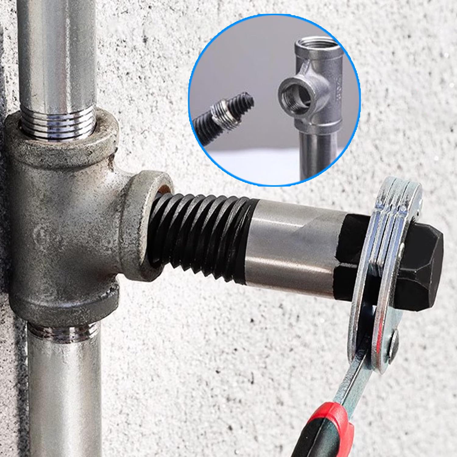 8 Piezas Extractor de Tornillos Extractor Tornillos Rotos 1/8-9/5 Pulgada con Estuche de Almacenamiento para Retirar Tornillos y Tubos DañAdos