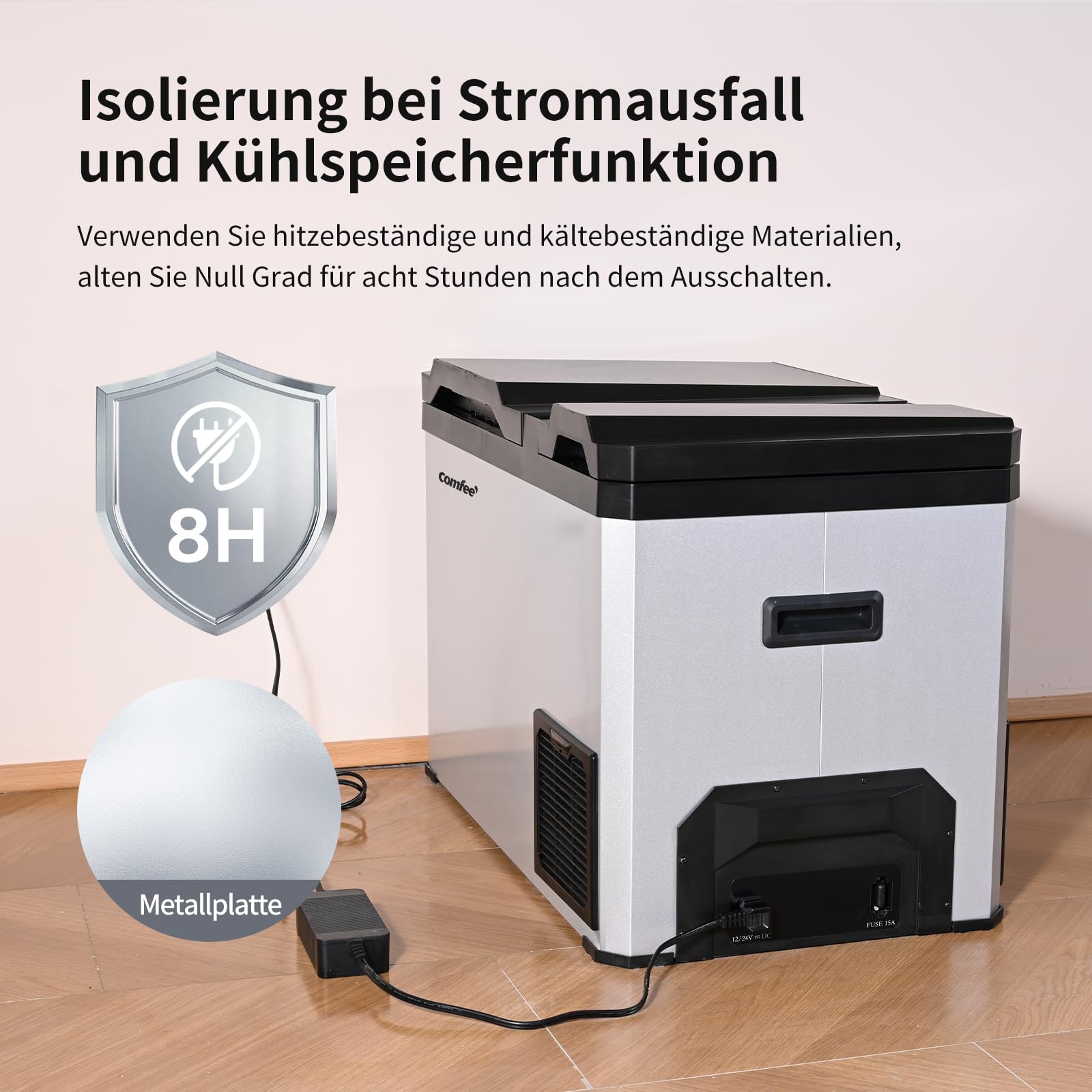 Comfee RCP43DS3(E) Kompressor-Kühlbox Dual-Zonen – Bild 9