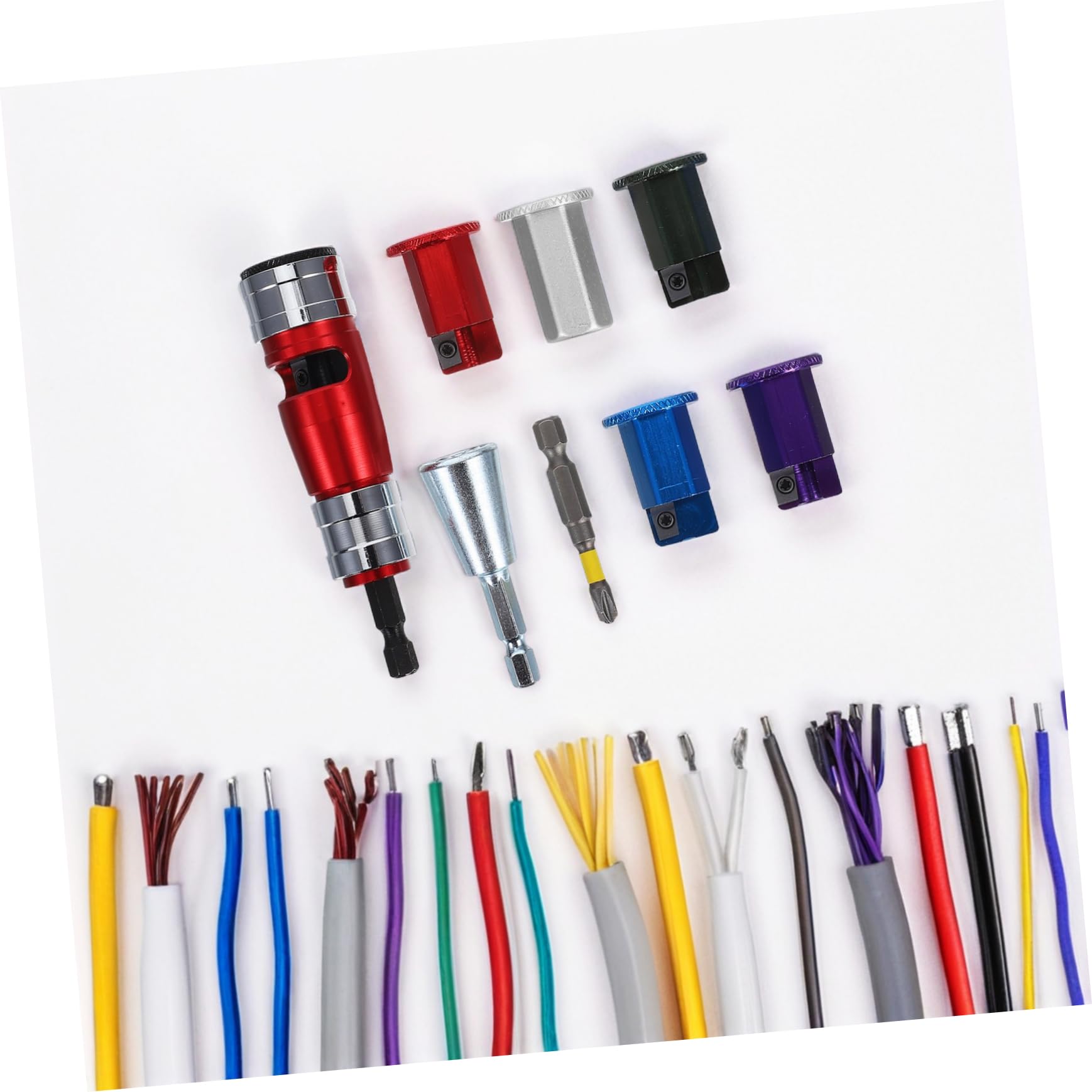 Pelacables Eléctrico para Electricistas, Modelo Americano, 1 Juego