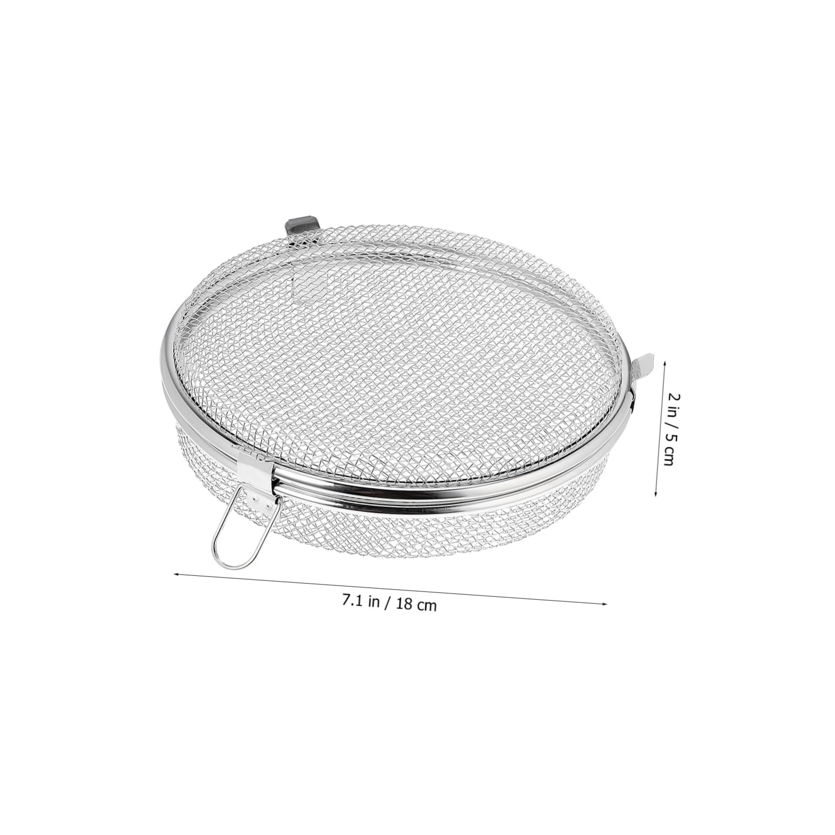 Cabilock 5 Piezas Cestas De Almacenamiento De Alambre Grandes Cesta De Piezas De Botella De Lavavajillas Brocheta Lavavajillas Para Objetos Pequeños Cestas De Mimbre Acero Inoxidable Silver