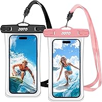Vista 9 de JOTO Funda impermeable para teléfono celular, bolsa seca transparente subacuática compatible con iPhone 13, 12, 11 Pro Max, XS, XR X 8, 7, 6S, azul