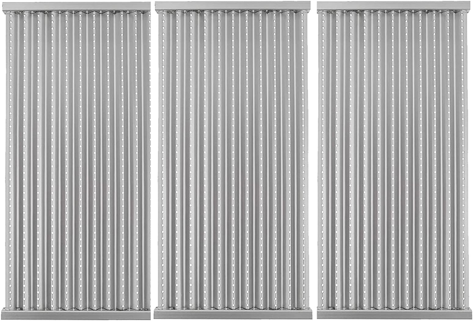 DcYourHomeStamped Stainless Steel Emitter/Cooking Grid Replacement for Charbroil Commercial Tru-Infrared 463246909 463241013 463243911 463241313 463241314 463247109 466241313 and More (3-Pack)