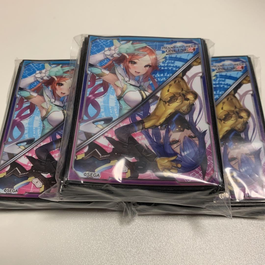Amazon.co.jp: pso2 キャラクタースリーブ クーナ 3個セット : おもちゃ