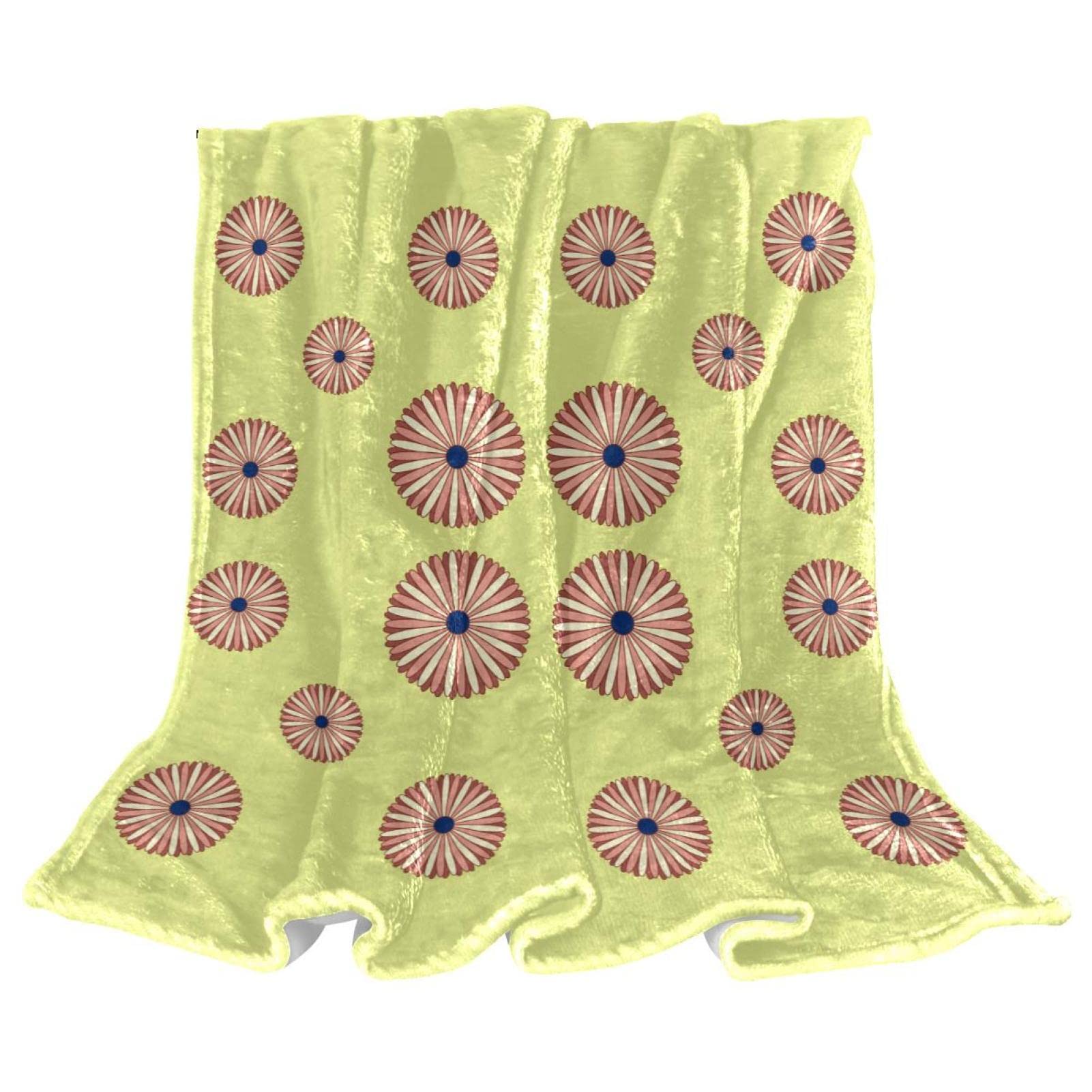 Couvre-lit fleur jaune marguerite lit enfant doux douillet