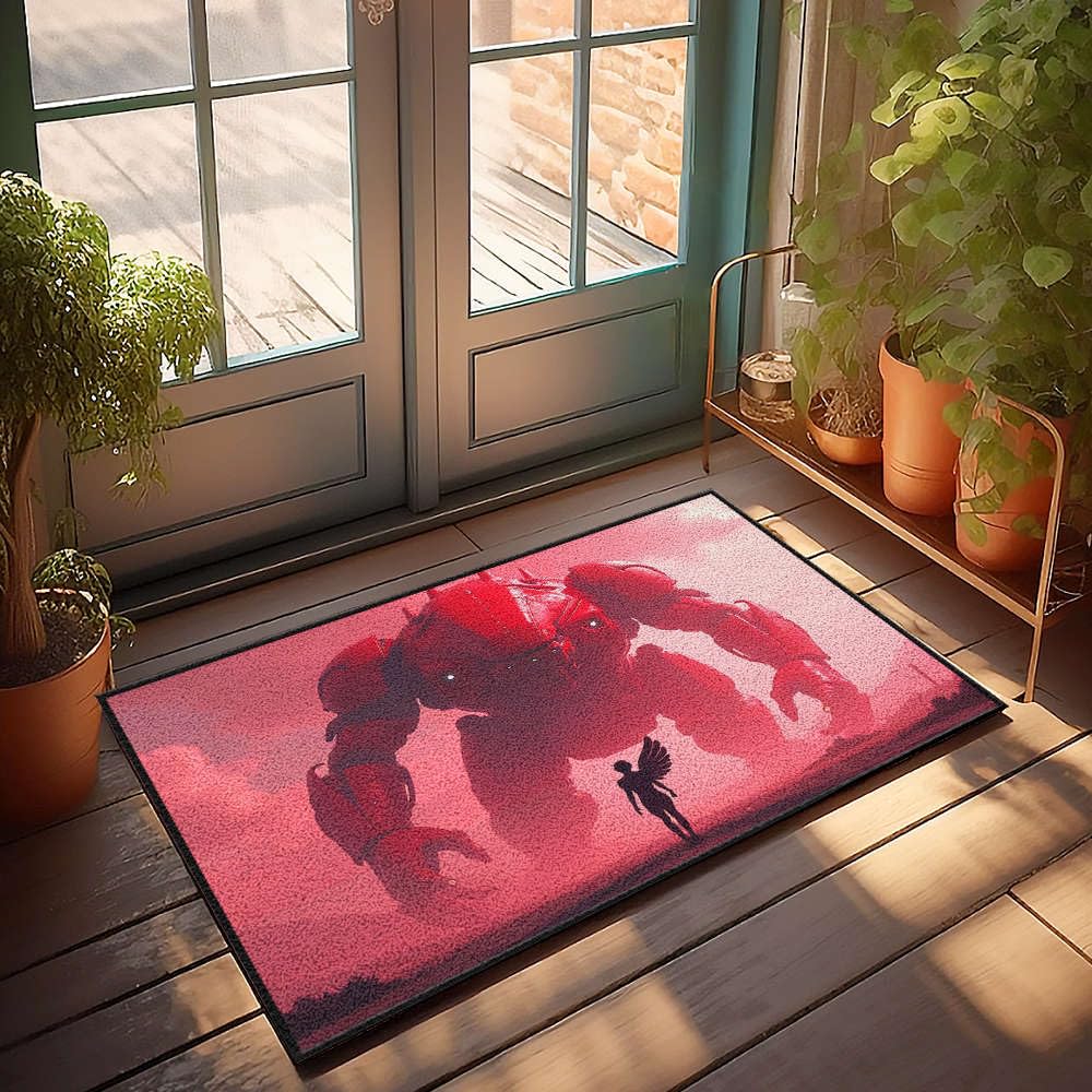 Tapis pour chaussures de porte absorbant et résistant 65 x 90 cm