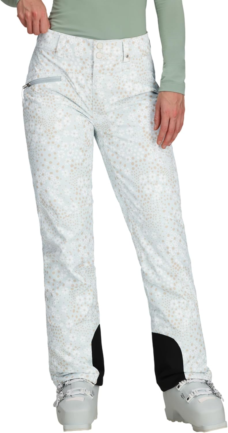 Obermeyer Womens Malta Print Ski Pants, Thermore Insulated and Waterproof for Skiing & Snowboarding