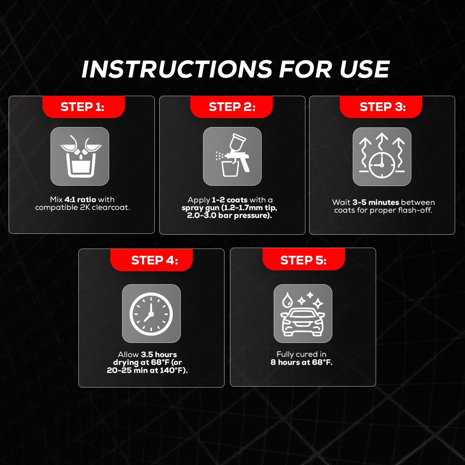 KMK 4901 Normal Hardener 945ML – Automotive 2K Paint Hardener for Durable and Balanced Finishes