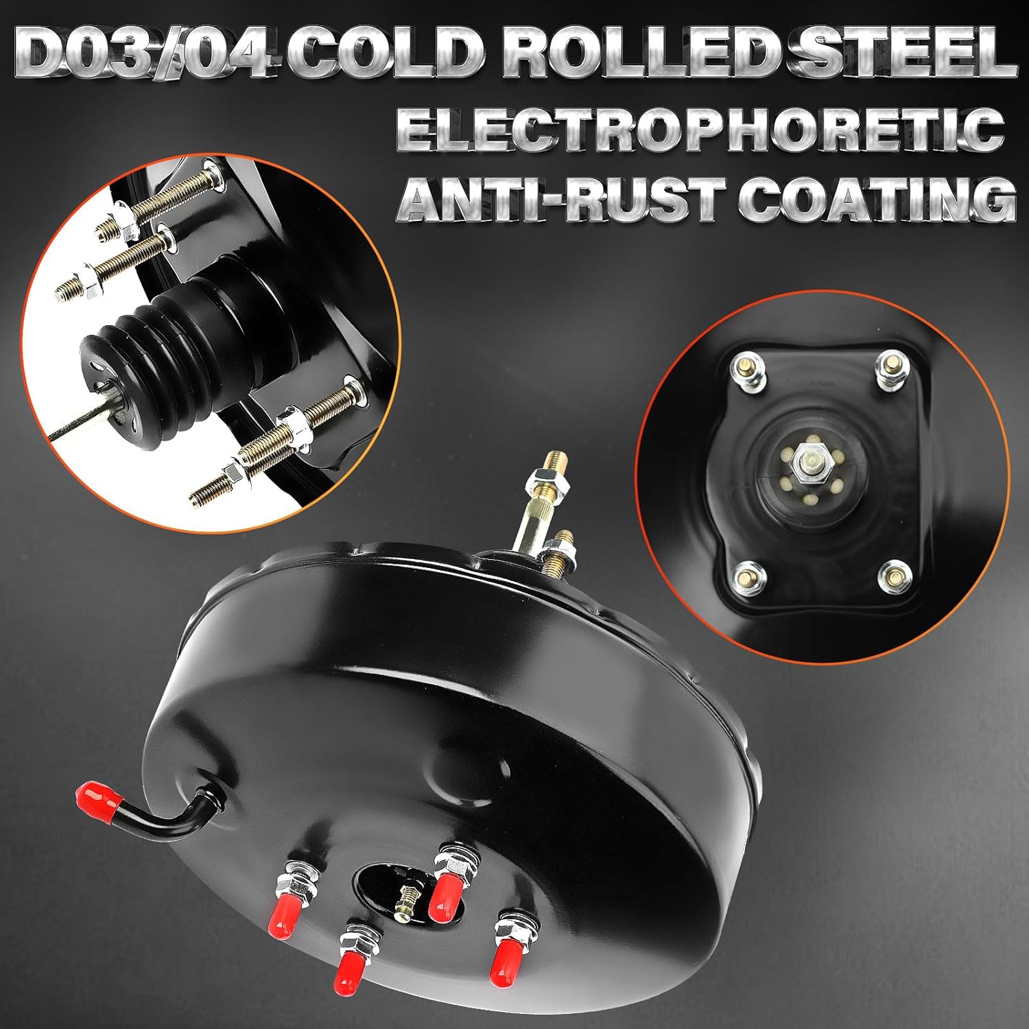 53-2080 Vacuum Power Brake Booster Fit for Toyota Pickup 1984-1988, OE 532080, 4461035530, 4461035850, 4461035870