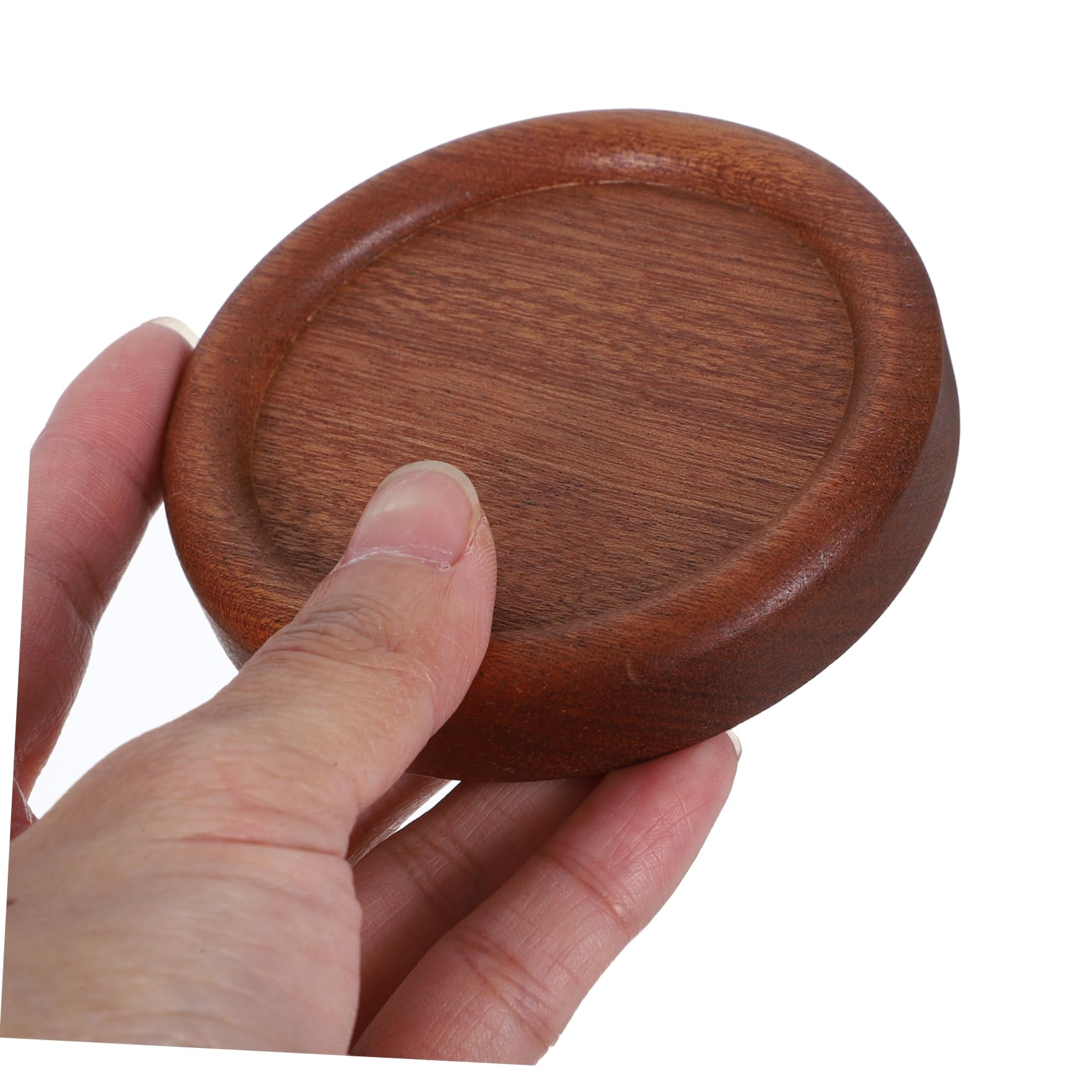 Cabilock 16piezas Posavasos De Madera Natural Aislantes Térmicos para Proteger Mesas y Superficies Antideslizante para Hogar y Oficina