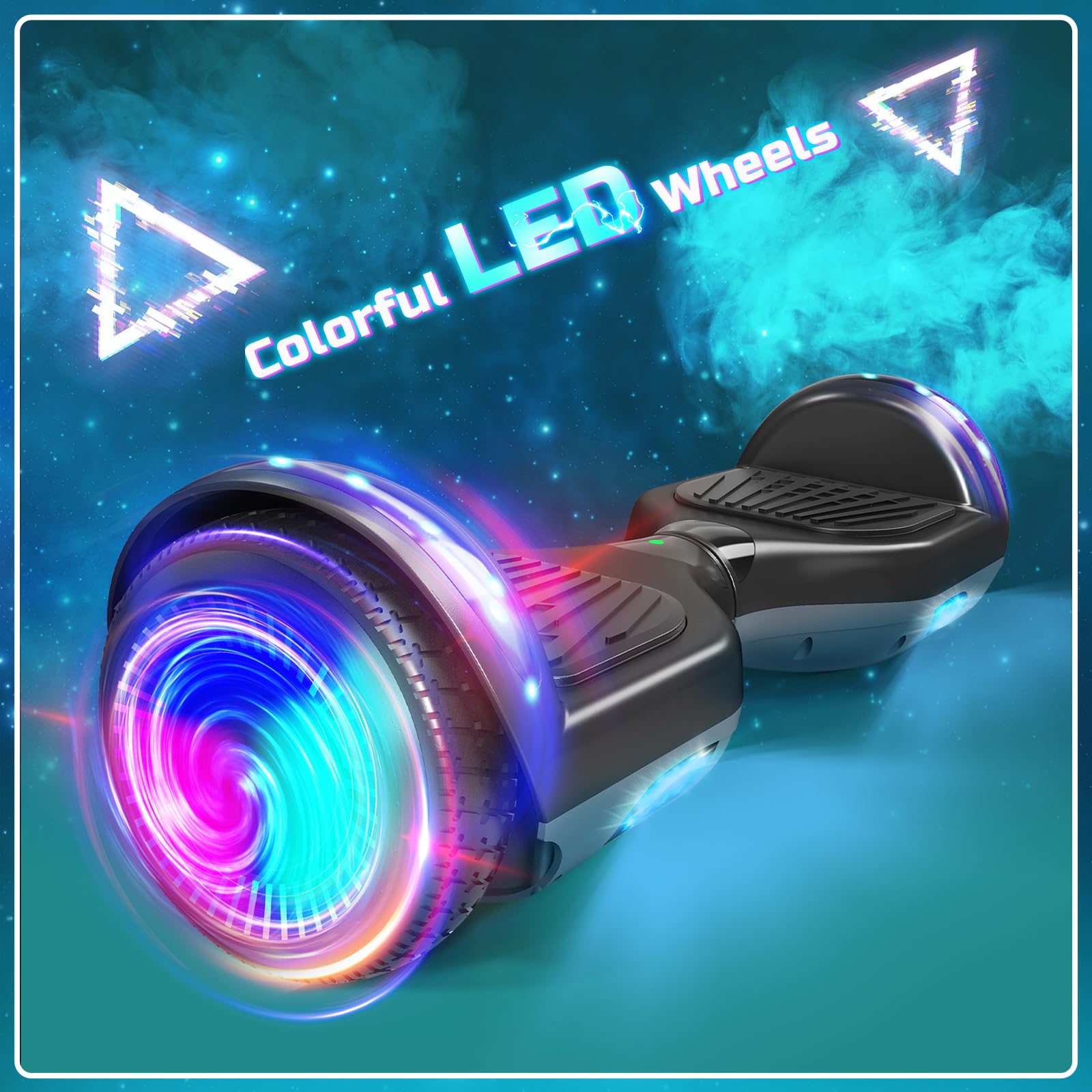 Hoverboard GLIDE Neon Pink 6,5 pouces, location de mobilité électrique – 700 W