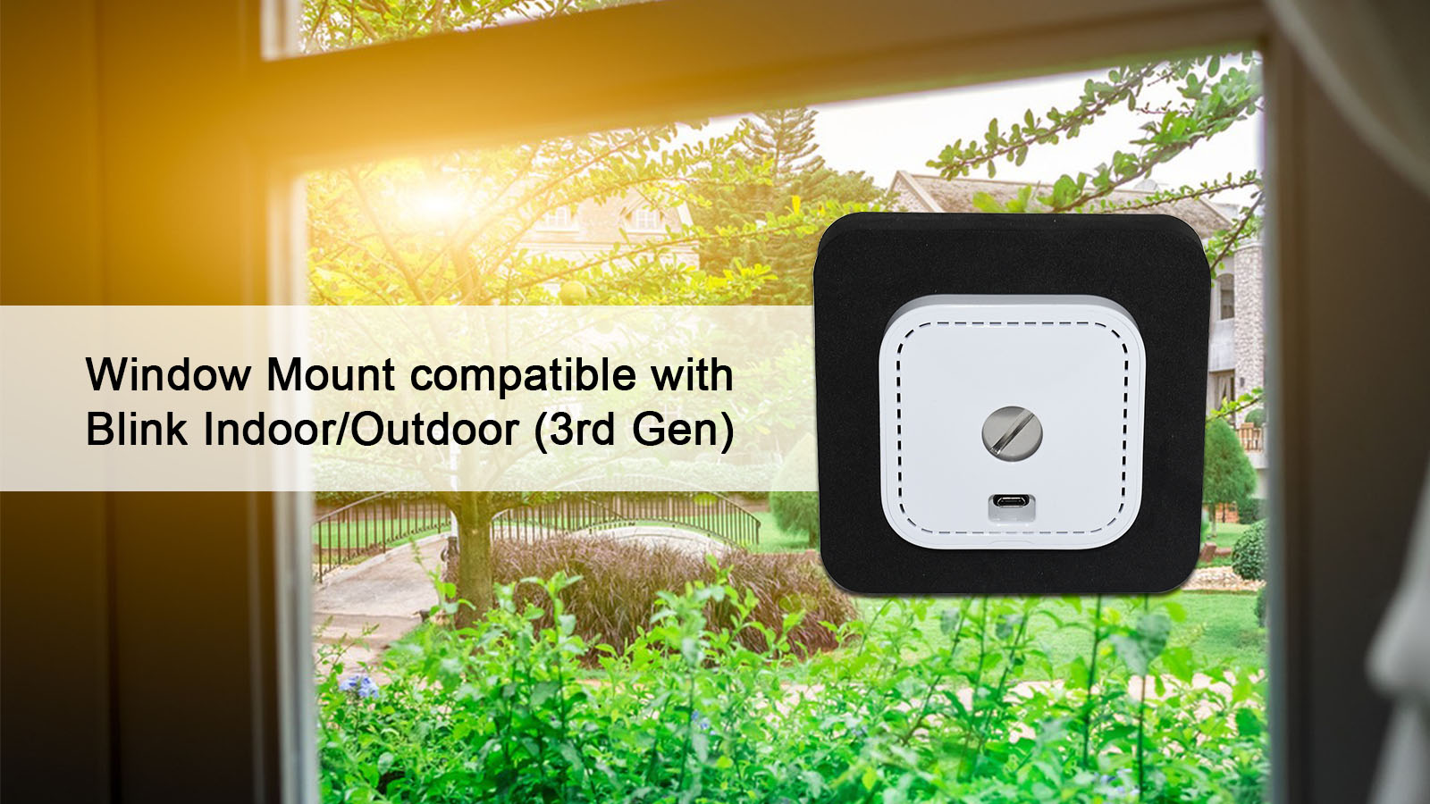 Watch Window Mount Compatible with Blink Indoor/Outdoor ﹙3rd Gen