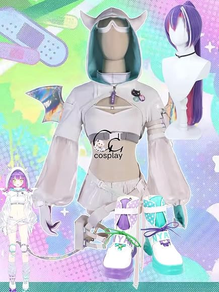 常闇トワ 白衣装 フルセット バーチャルYouTuber VTuber 常闇トワ 白