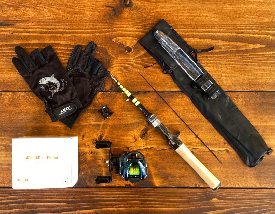 ベイトテレスコロッド トラウトロッド 5ft9inch 渓流釣り 山女魚 岩魚