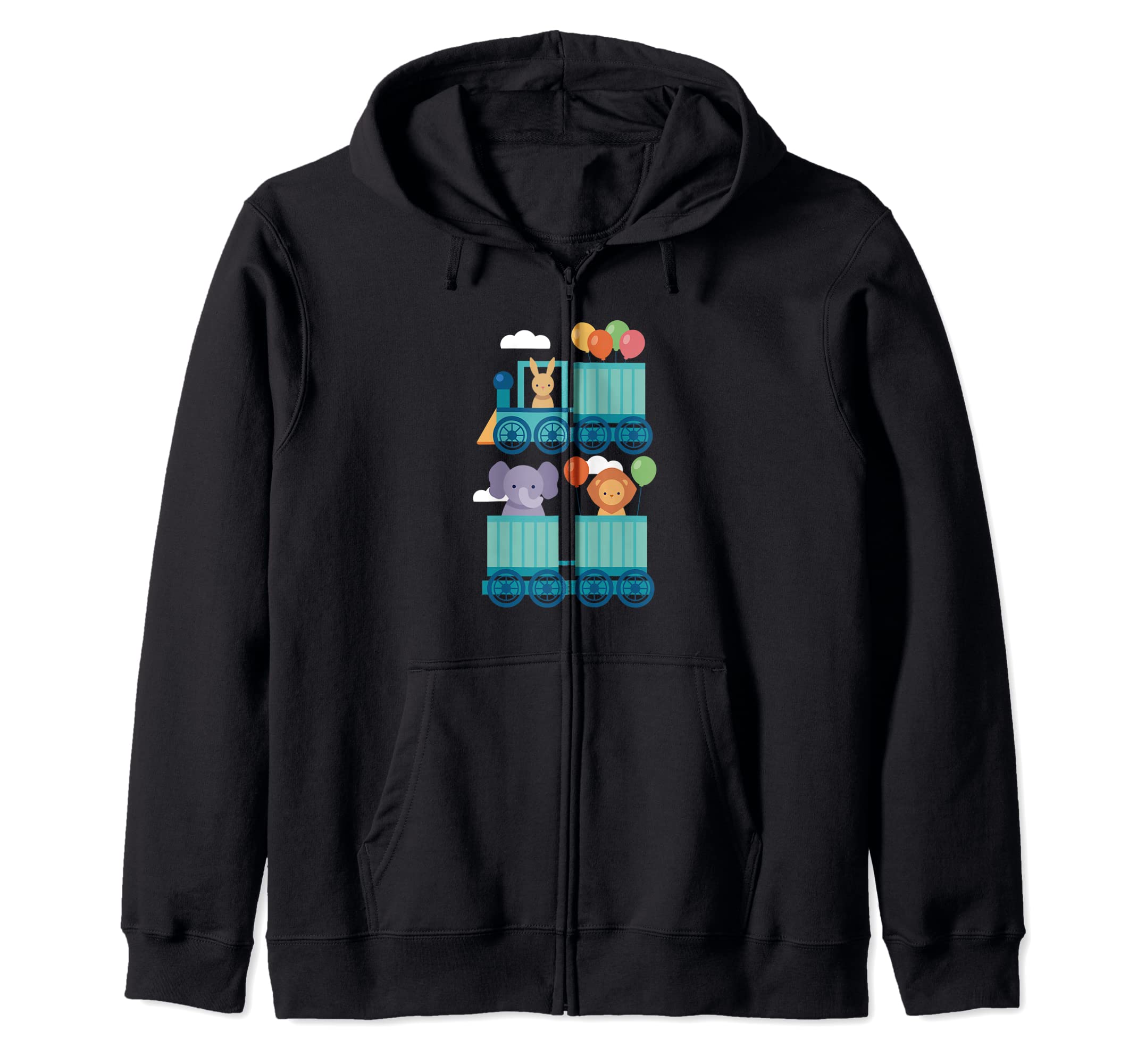 Choo Choo train Zip Hoodie