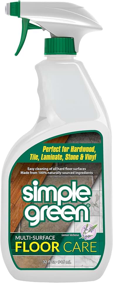 Multi-Surface Floor Care - Cleans Hardwood, Vinyl, Laminate, Tile, Concrete and Other Wood - pH Neutral Floor Cleaner 32oz