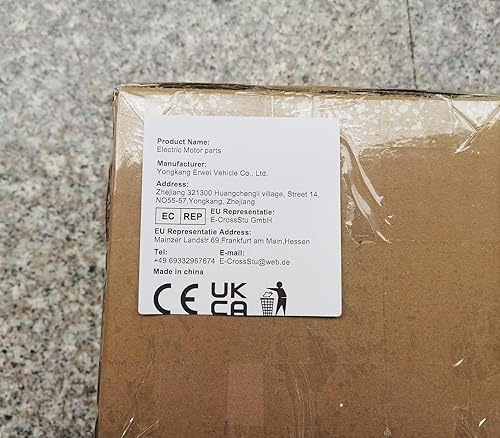 Miniatura 2 de L-faster Kit de motor eléctrico de alta velocidad 36V48V 500W Scooter eléctrico UNITEmotor Kit de conversión de repuesto (kit de actualización de