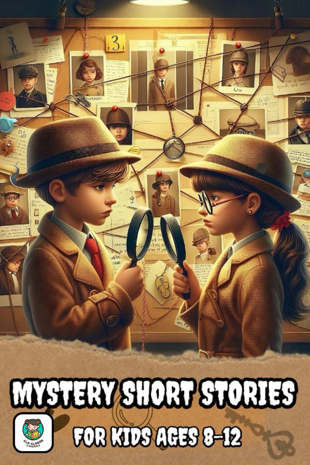 Mystery Stories for kids: The collection of the most exciting short stories, illustrated so that young detectives, boys and girls from 8 to 12 years old, can live a great adventure