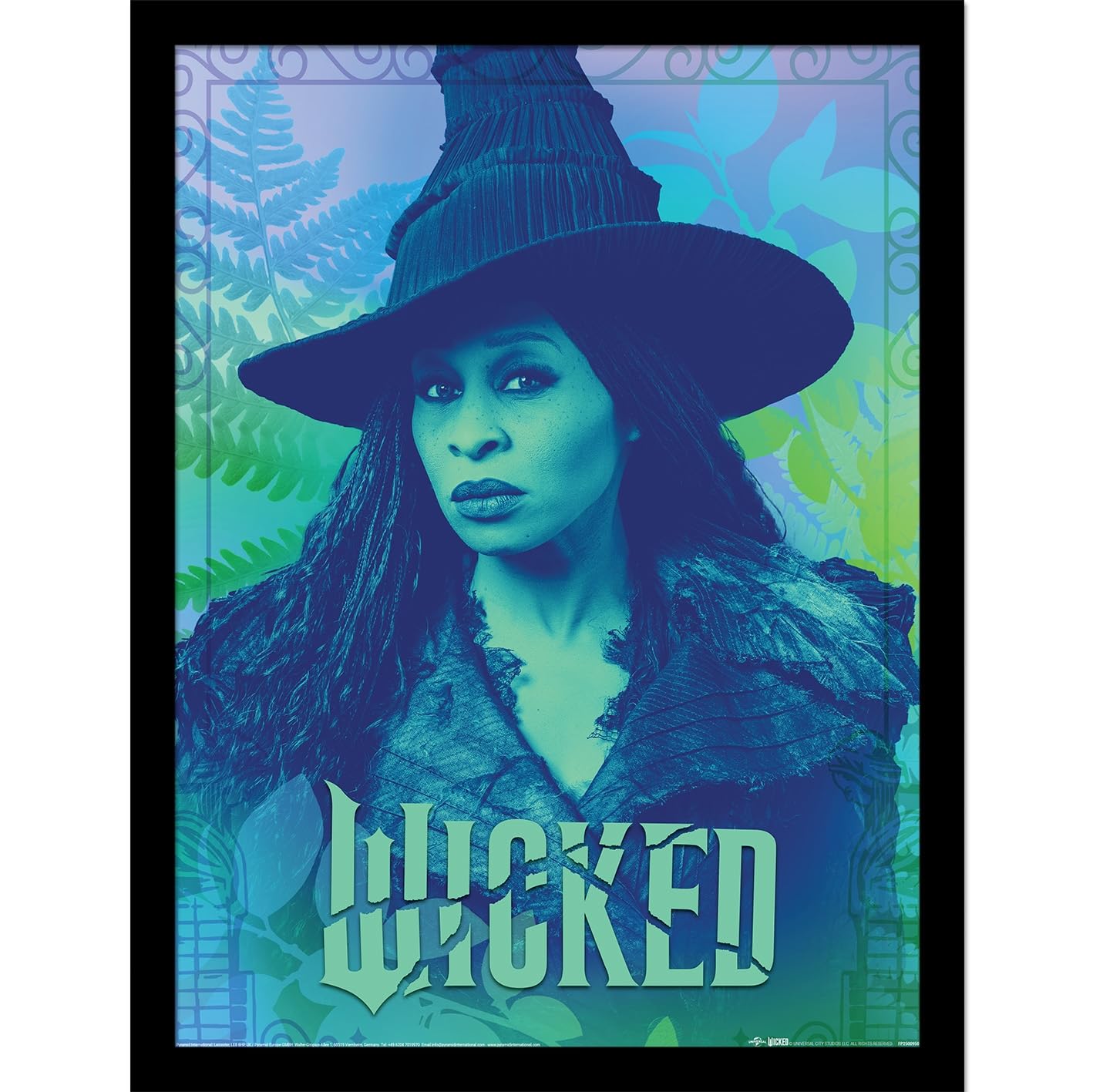 Wicked 2 Collector affiche Elphaba pour décorer votre salon de théâtre